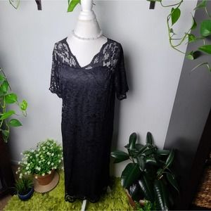 C.O.C. Black Lace Dress
